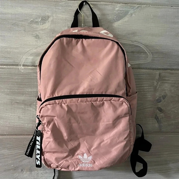 adidas Handbags - Adidas Simple.Sporty.Trendy Backpack / Daypack Pink & White